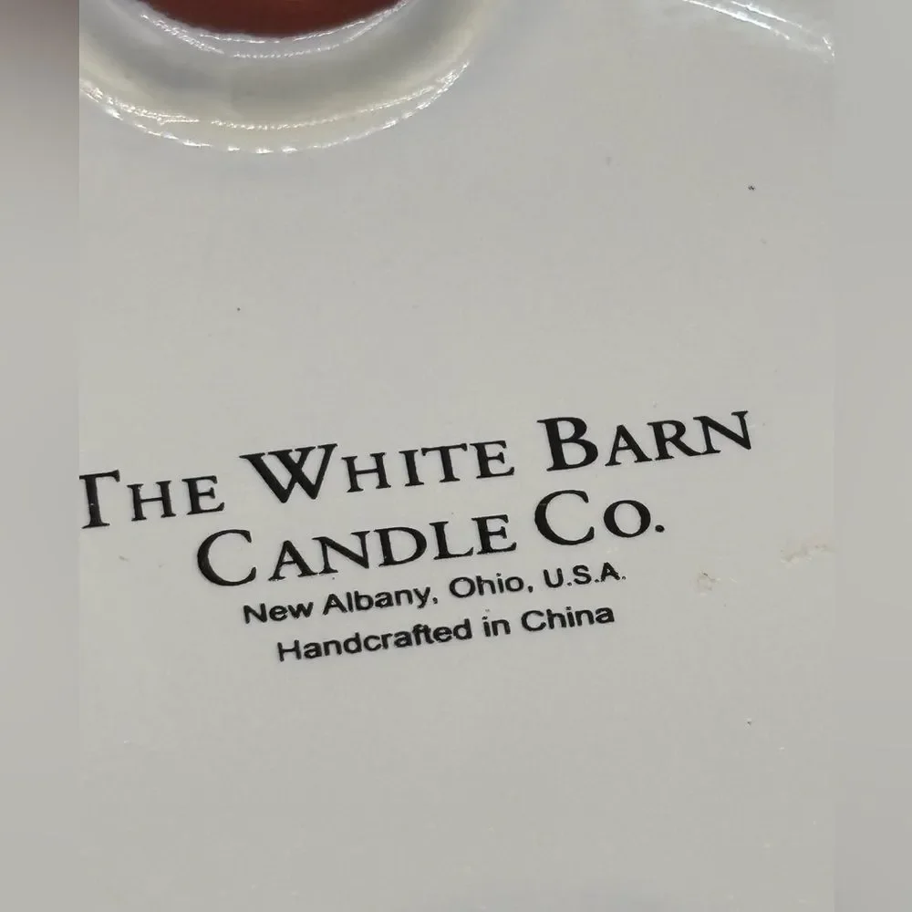 Pedestal Candle Holder 5.5” X 3.75”  The White Barn Candle Co Bath & Body Leaves